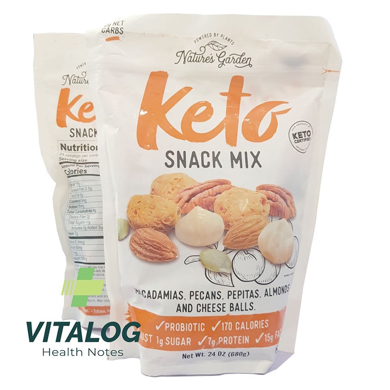 Hạt tổng hợp Keto Snack Mix Mỹ - Vitalog Health - Công Ty Cổ Phần Giải Pháp Sức Khỏe Và Sắc Đẹp Thành Lộc